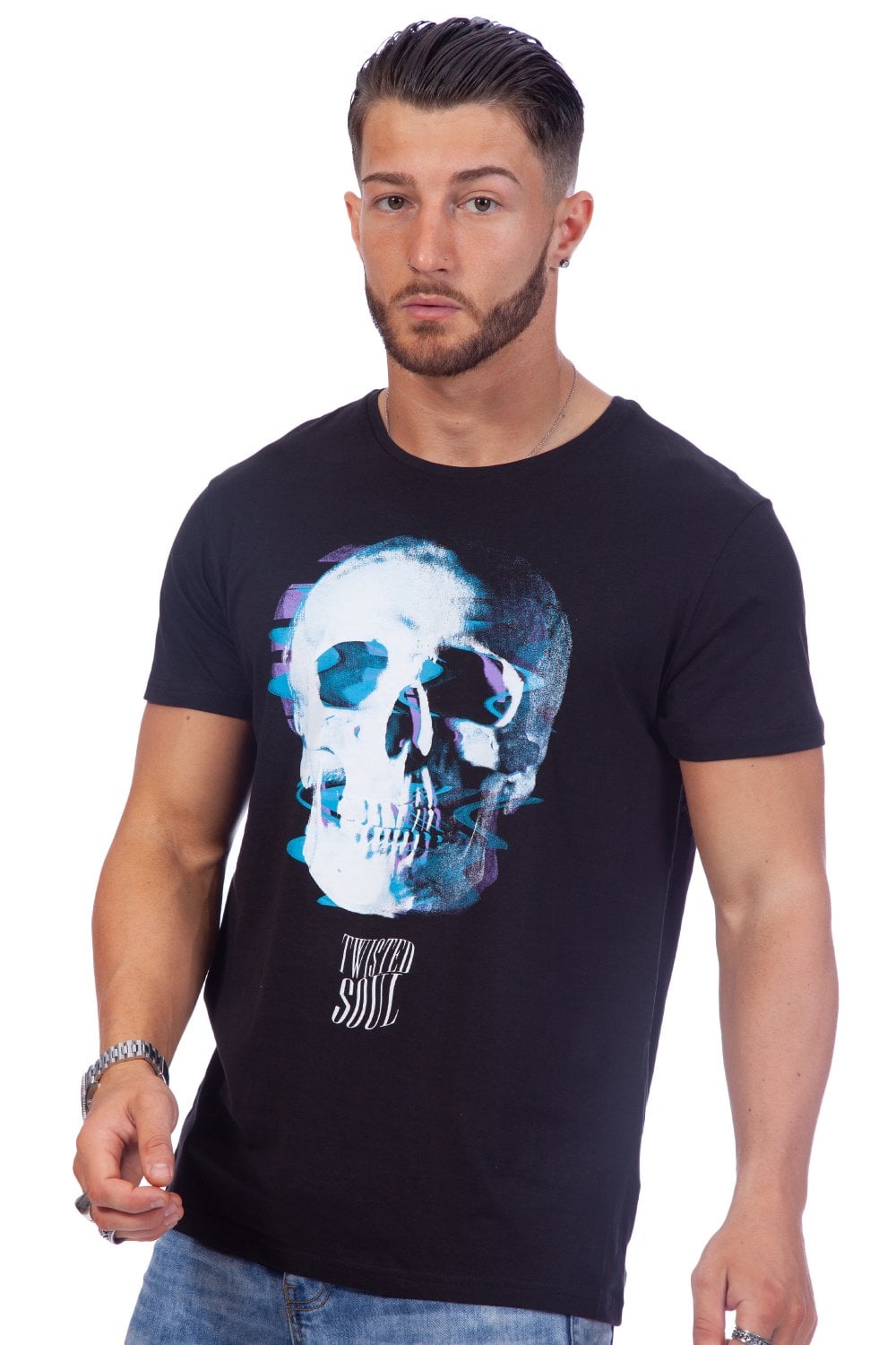 Skull Shudder T-Shirt - Twisted Soul | Men's Clothing